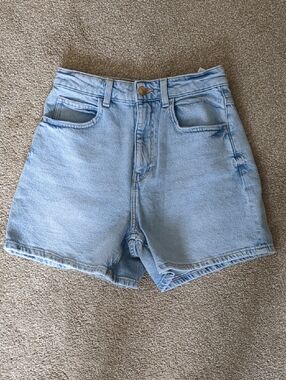 Zara Denim High Waisted Shorts